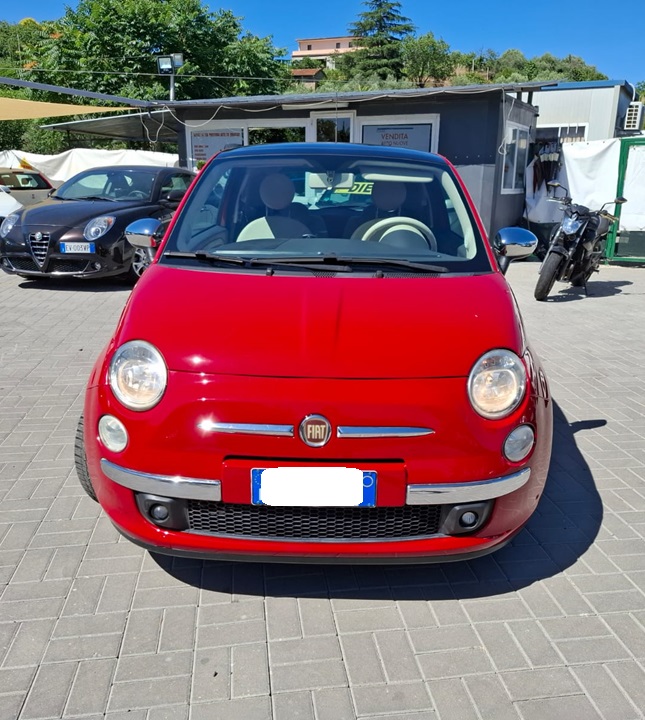 Fiat 500 Lounge 1.2 benzina/GPL 69cv anno 05-2012 
