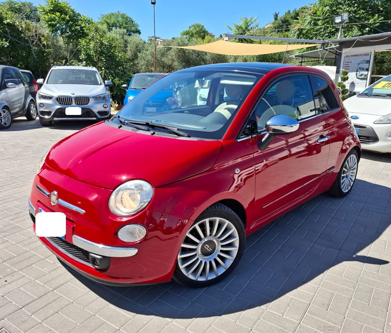 Fiat 500 Lounge 1.2 benzina/GPL 69cv anno 05-2012 