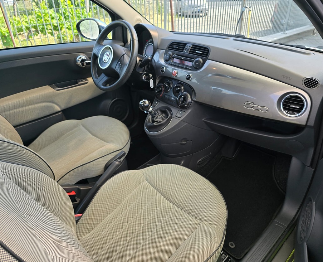 Fiat 500 Lounge 1.2 benzina 70cv anno 05-2014 