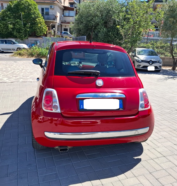 Fiat 500 Lounge 1.2 benzina/GPL 69cv anno 05-2012 