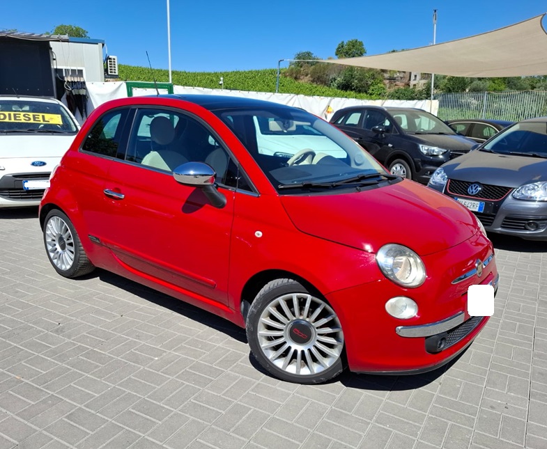 Fiat 500 Lounge 1.2 benzina/GPL 69cv anno 05-2012 