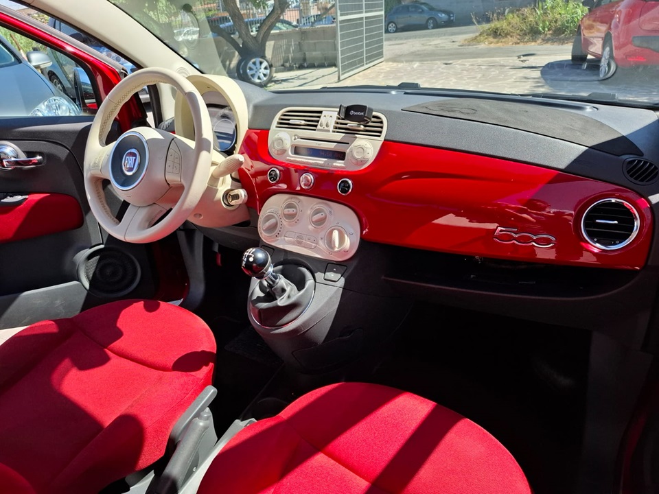 Fiat 500 Lounge 1.2 benzina/GPL 69cv anno 05-2012 