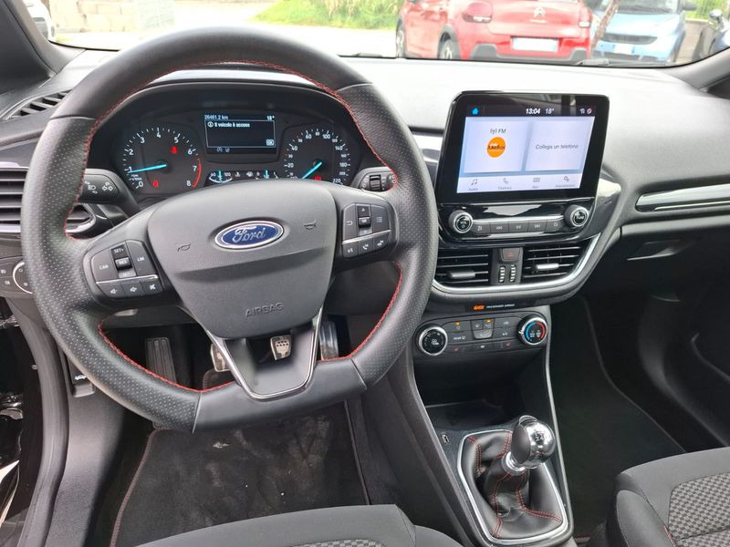 Ford Fiesta Ecoboost Startestop mk8 ST Line 1.0 benzina 140cv anno 10- 2019 