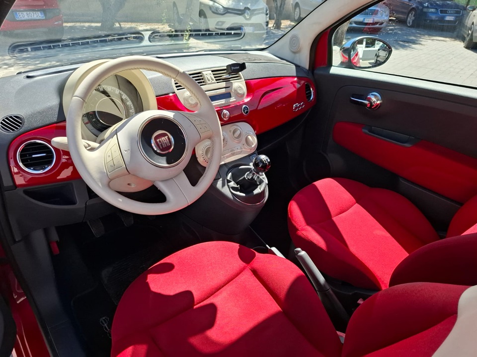 Fiat 500 Lounge 1.2 benzina/GPL 69cv anno 05-2012 