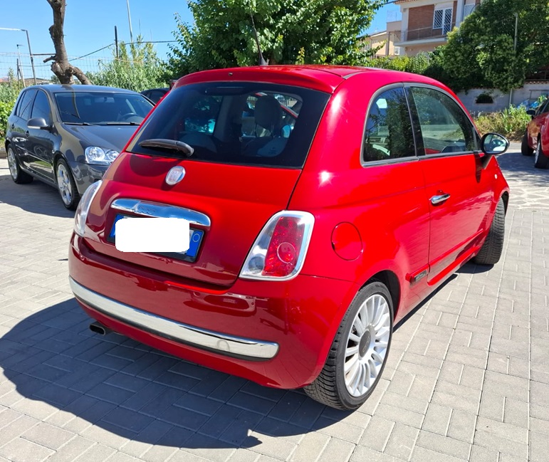 Fiat 500 Lounge 1.2 benzina/GPL 69cv anno 05-2012 