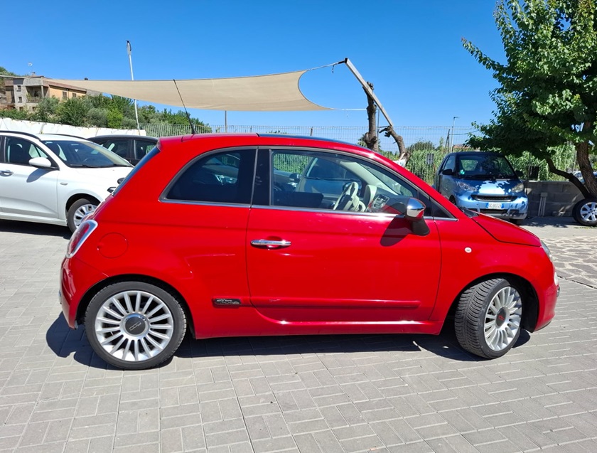 Fiat 500 Lounge 1.2 benzina/GPL 69cv anno 05-2012 