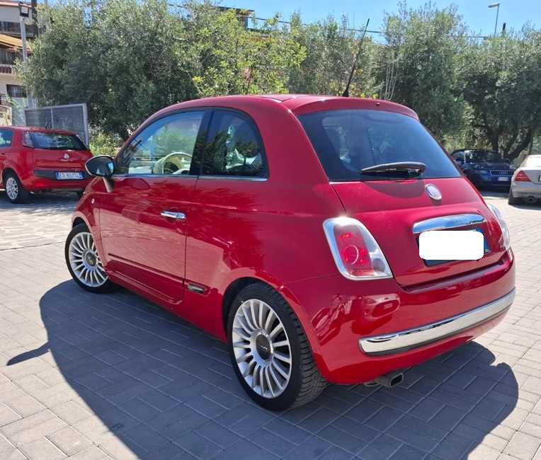 Fiat 500 Lounge 1.2 benzina/GPL 69cv anno 05-2012 